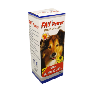Thuốc trị ve chó mèo Fay Power